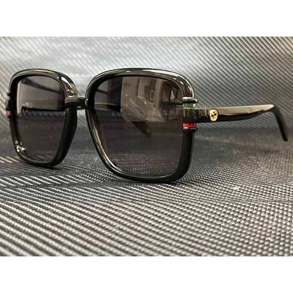Gucci | Accessories | Gucci Womens Black 59mm Sunglasses  display picture 1